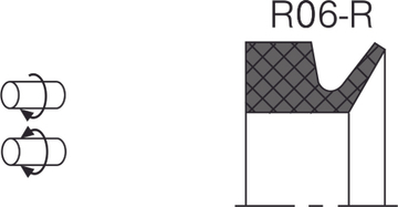 Уплотнение вращательного соединения (роторное) R06-R (290x310x25)