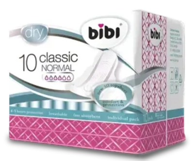 Прокладки женские BiBi Classic Normal Dry 10 шт