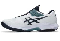 Теннисные кроссовки Asics Solution Speed FF 4 Clay - white/midnight