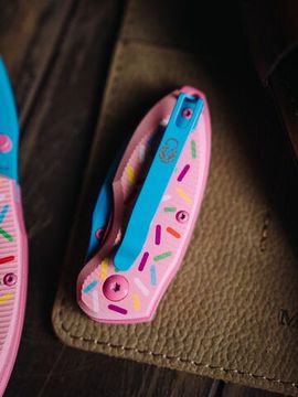 Нож складной Mr.Blade Rexbo Gen.2 Doughnut (D2 BL, G10 Pink)