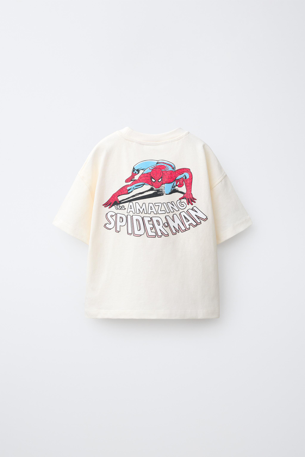 ZARA ФУТБОЛКА SPIDER-MAN © MARVEL, БЕЛЫЙ