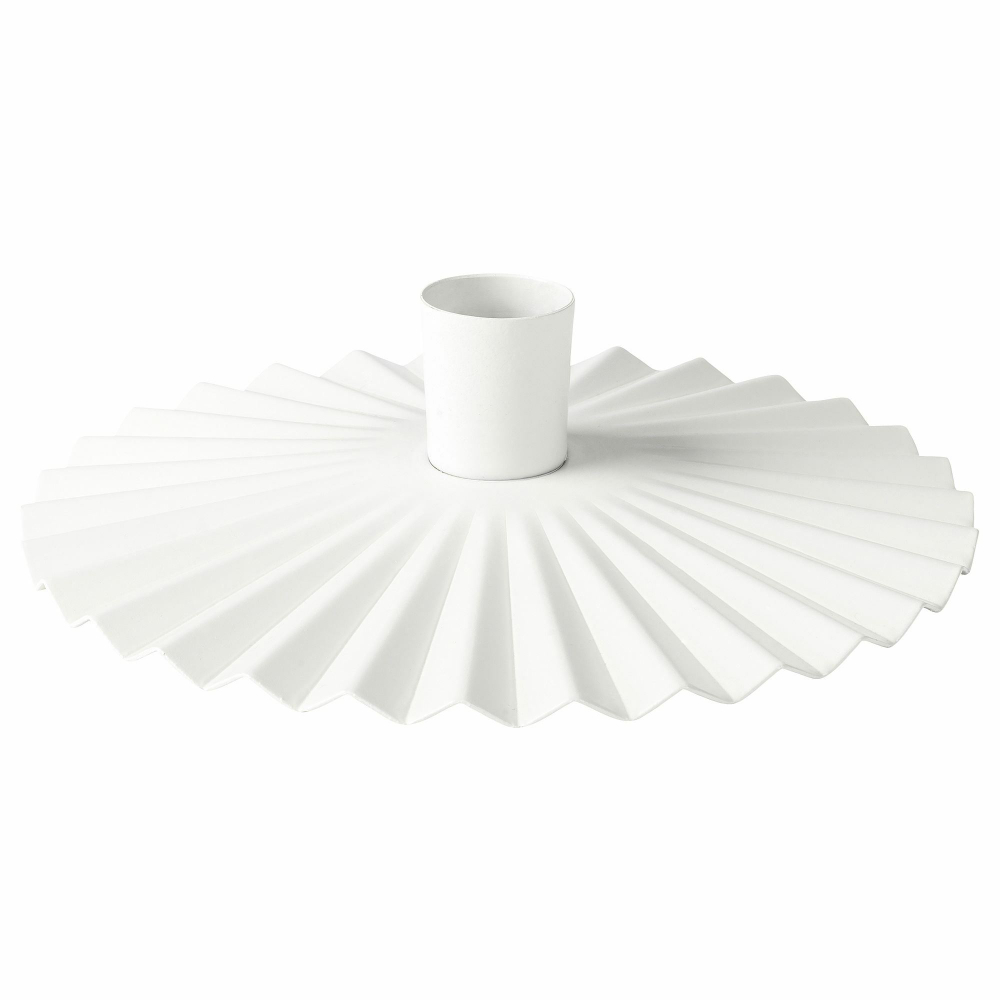 Подсвечник IKEA VINTERFINT (ВИНТЕРФИНТ), Белый, Металл, 4 см