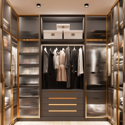 Профиль WARDROBE-1530-2000 ANOD BLACK (Arlight, Алюминий)