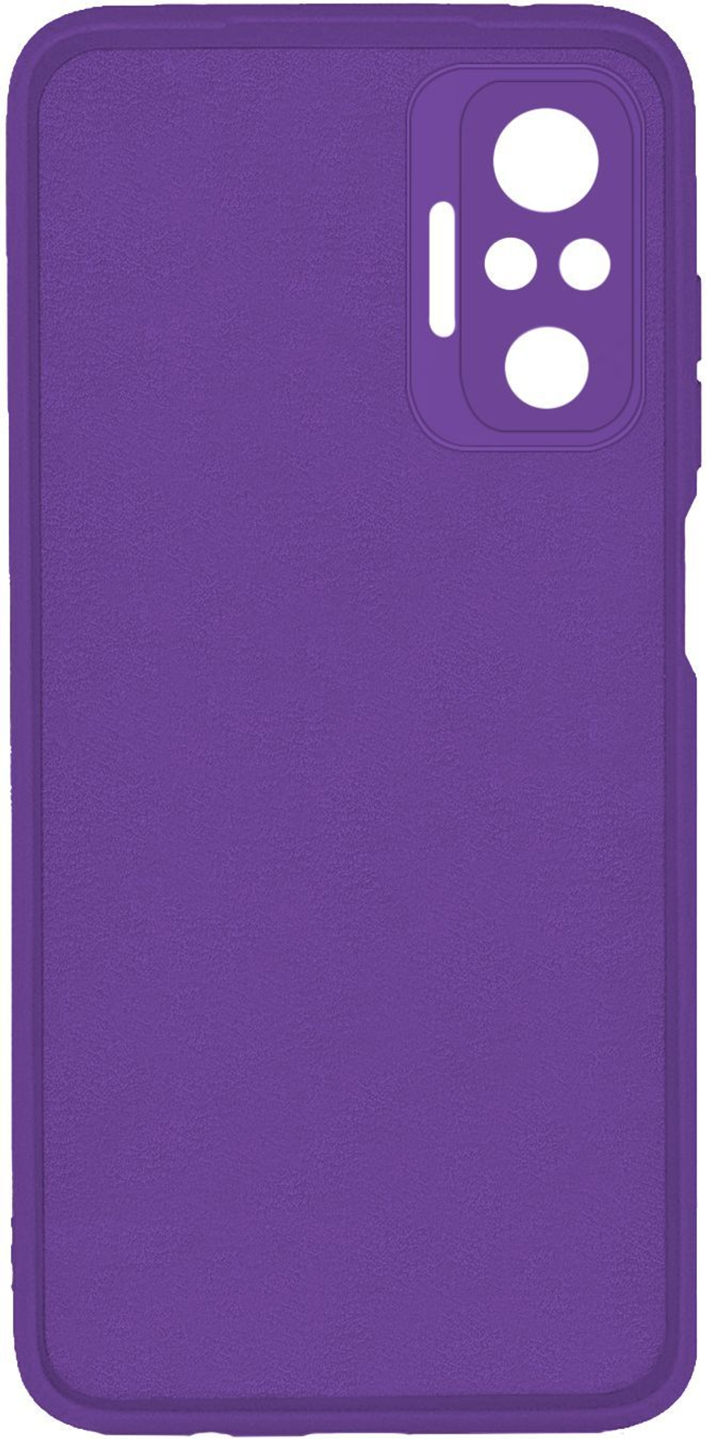 Мягкий Soft Touch чехол из силикона для XIAOMI REDMI NOTE 10 PRO / 10 PRO MAX с бархатной подкладкой