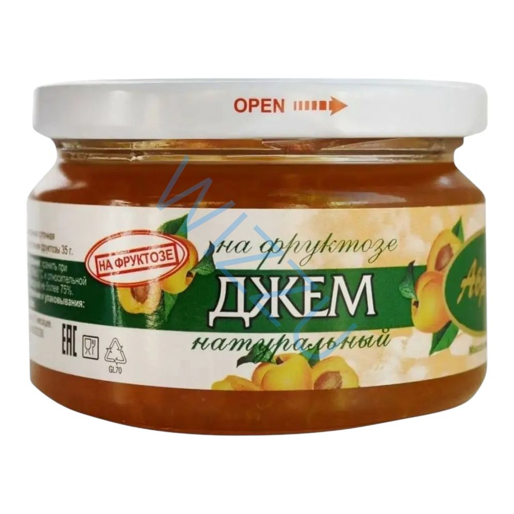 Джем Петродиет Абрикосовый на Фруктозе 240гр