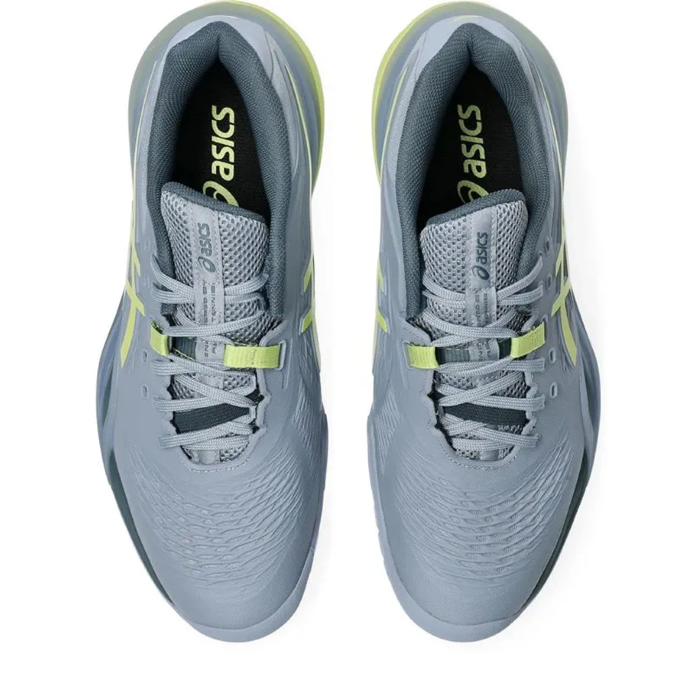 Теннисные кроссовки Asics Gel-Resolution X - grey blue/pistachio