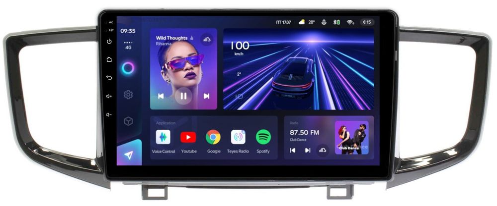Магнитола для Honda Pilot 2015-2023 - Teyes CC3 Android 10, Быстрая, CarPlay, SIM-слот