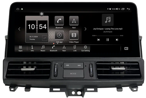 Магнитола для Infiniti QX60, JX35 2012-2016 - Kuberg DH QLed, Android 13, Быстрейшая, CarPlay, 4G SIM-слот