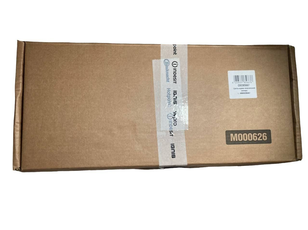 Панель ящика 198*456мм морозильной камеры прозрачный Ariston, Indesit C00385667, C00372744, 385667, 372744