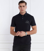 Поло Armani Exchange - темно-синий(3DZFSB ZJM5Z)