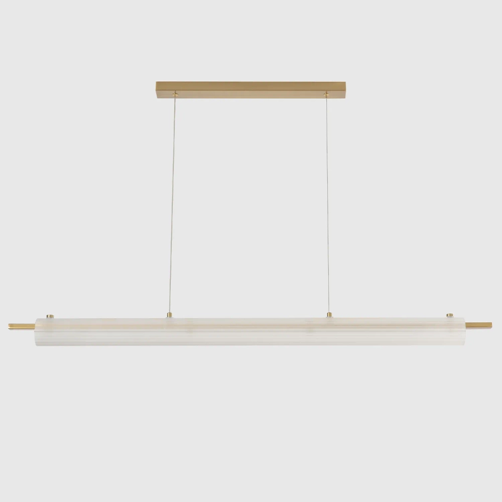 Светильник подвесной Crystal Lux TUNNEL SP40 LED BRASS