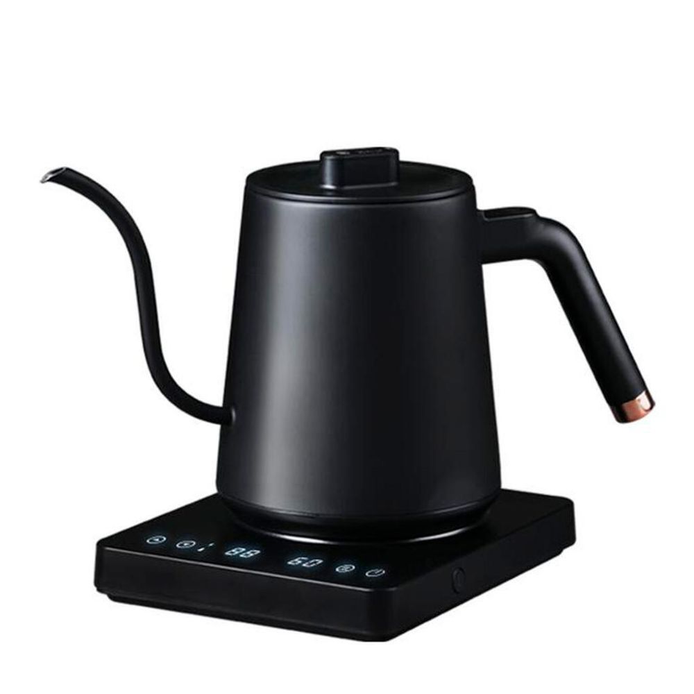 Чайник электрический для пуровера 600 мл WUMING E-Kettle черный с контр. температуры ZeroHero