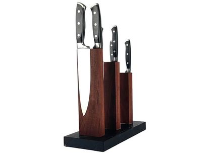 Подставка для ножей магнитная Woodinhome KS050SWN-ST на 6 ножей