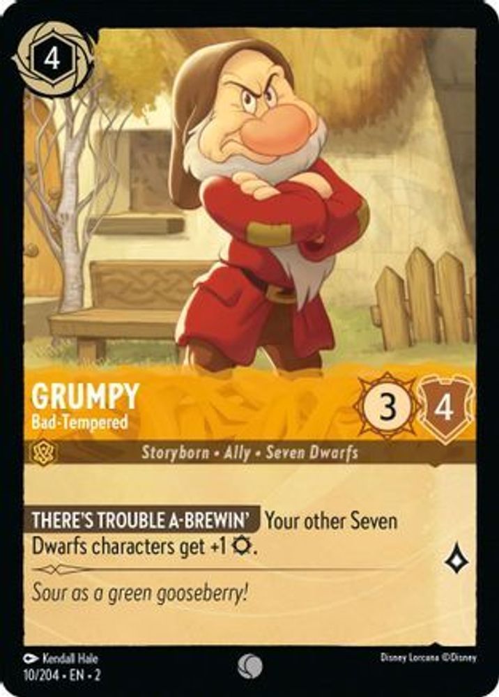Grumpy (Bad-Tempered) - 10/204 - Обычная