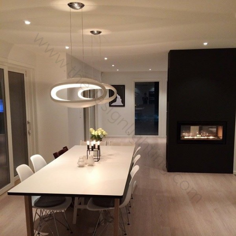 Pendant design lamp  O-Space by Foscarini (White)