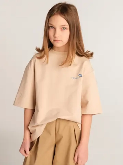 Футболка NEZABUDKA CHILD, бежевый