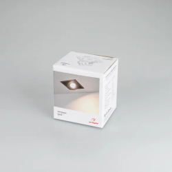 Светильник CL-SIMPLE-S80x80-9W Day4000 (BK, 45 deg) (Arlight, IP20 Металл, 3 года) 026875