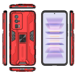 Противоударный чехол с подставкой Transformer для Poco F5 Pro
