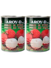 Личи в сиропе Aroy-D 565 г x 2 шт