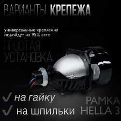 Светодиодные Bi Led модули Statlight Newborn 2.5 дюйма 2 чипа