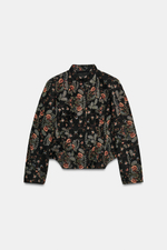 КУРТКА С БАСКОЙ — ZW COLLECTION — ZARA