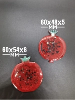 Силиконовая форма для брошки гранат