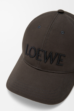 Loewe Кепка Futurist Cat из хлопка, коричневый