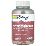 Solaray, PhytoEstrogen™ с диким ямсом, воронцом кистевидным и дудником китайским, 240 капсул VegCap