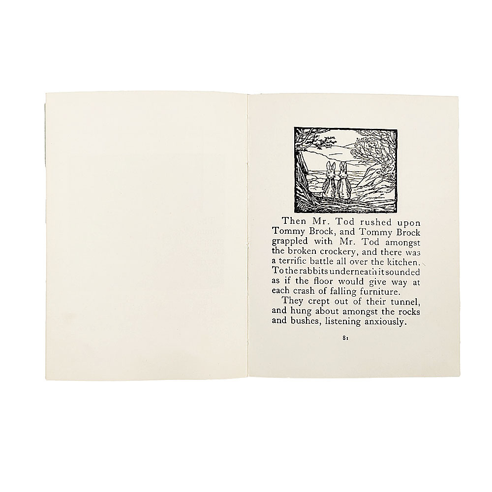 [Первое издание] Беатрикс Поттер.The Tale of Mr. Tod. Сказка о мистере Тоде, 1912.