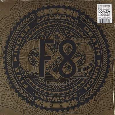 Five Finger Death Punch ‎– F8 2LP (Германия 2023г.) Gold