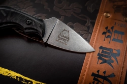 Туристический нож Hammy Elmax StoneWash Carbon