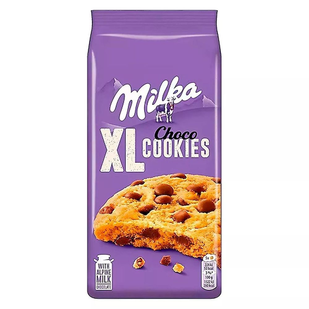 Печенье Милка XL Куки чоко 184г, шт