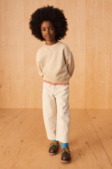 ZARA ТОЛСТОВКА С КРУГЛЫМ ВЫРЕЗОМ - LIMITED EDITION, БЕЖЕВЫЙ