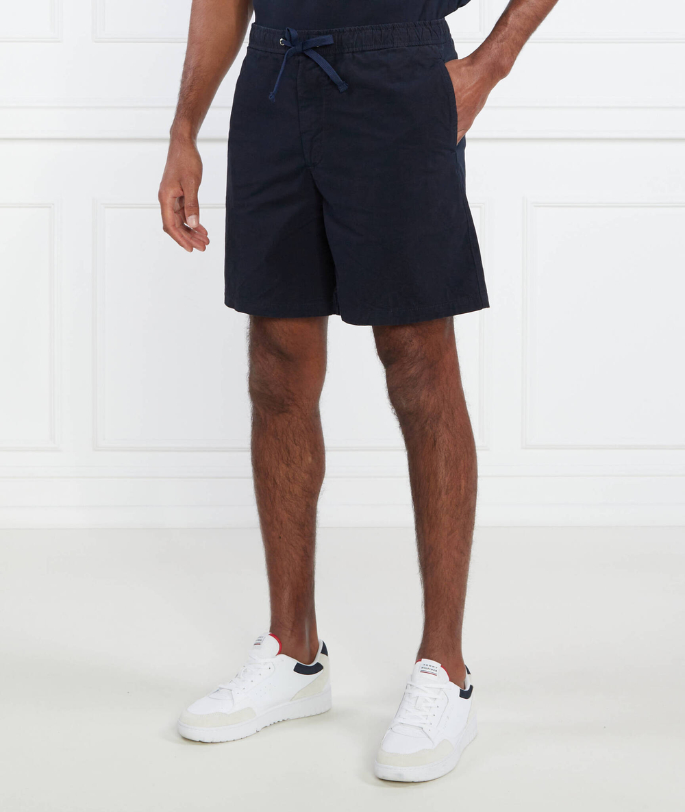 Шорты Karlos-DS-Shorts BOSS BLACK - темно-синий(50487762)