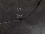 Черная кожа Luxury Tannery Black для сумок
