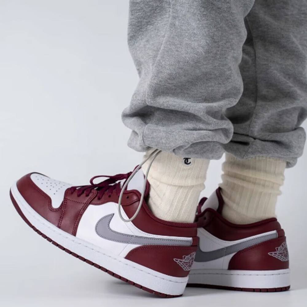 Jordan 1 Low Bordeaux GS