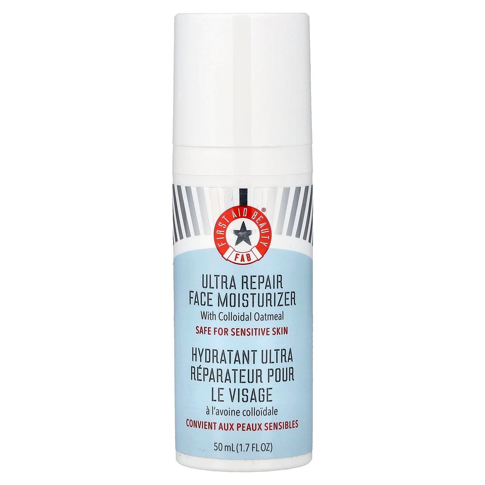 First Aid Beauty, Ultra Repair, увлажняющий крем для лица, 50 мл (1,7 жидк. унции)