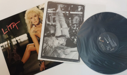 Винтажная виниловая пластинка LP Lita Ford (USA 1988)