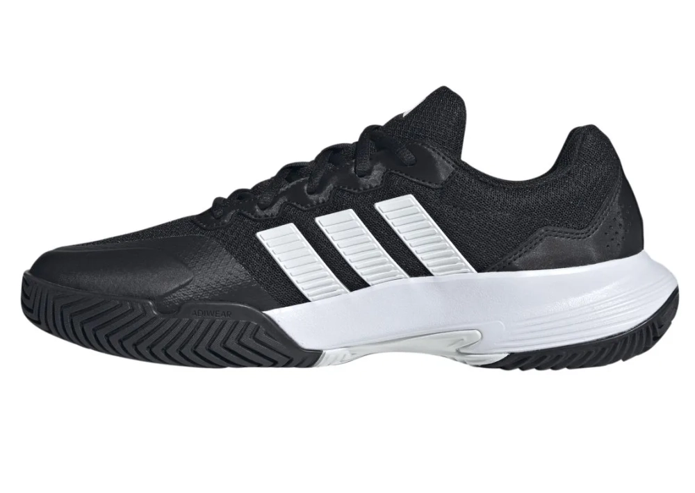 Теннисные кроссовки Adidas GameCourt 2 M - core black/cloud white/silver metallic
