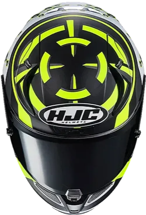 Купить Мотошлем Интеграл HJC RPHA11 Iannone 29 Replica MC4HSF / Зелено-белый