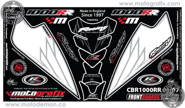 Наклейка Motografix NH007U для мотоциклов HONDA CBR1000RR '06-07