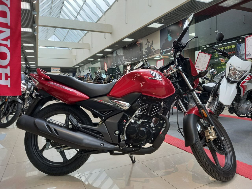 Мотоцикл Honda UNICORN 160CC красный