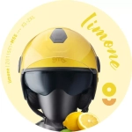 открытый шлем GMS GELATO Limone M55