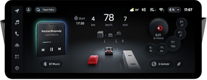Магнитола для Toyota RAV4 4 2012-2019 - Teyes CC4PRO монитор 12.3" 2K QLED + рамка 10, Android 13, Быстрейшая, Snapdragon 778G, ИИ, CarPlay, DSP, 4G SIM-слот