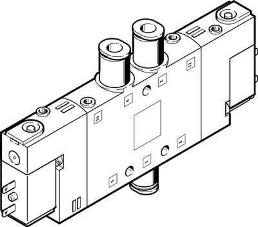 CPE14-M1BH-5J-QS-8 Распределитель с электроуправлением