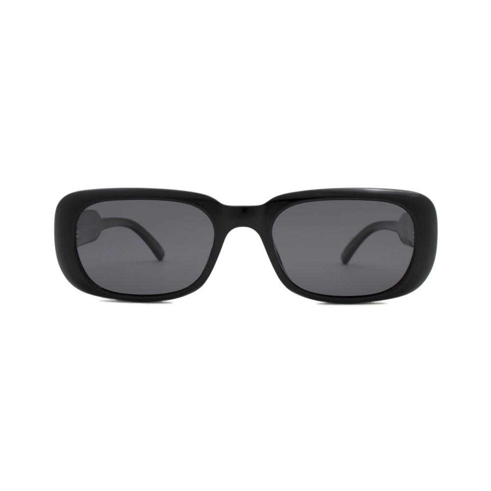 Очки Genex Sunglasses 696 c.005 прямоугольные черные с серебром