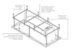 Ванна акриловая Roca HALL 150х100 пристенная (Z.RU93.0.286.5)