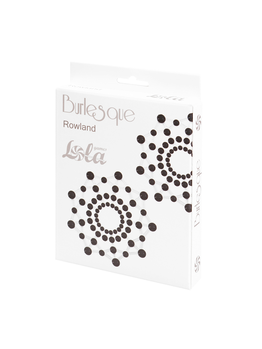 Наклейки на Грудь Burlesque Rowland Black 3639-02lola