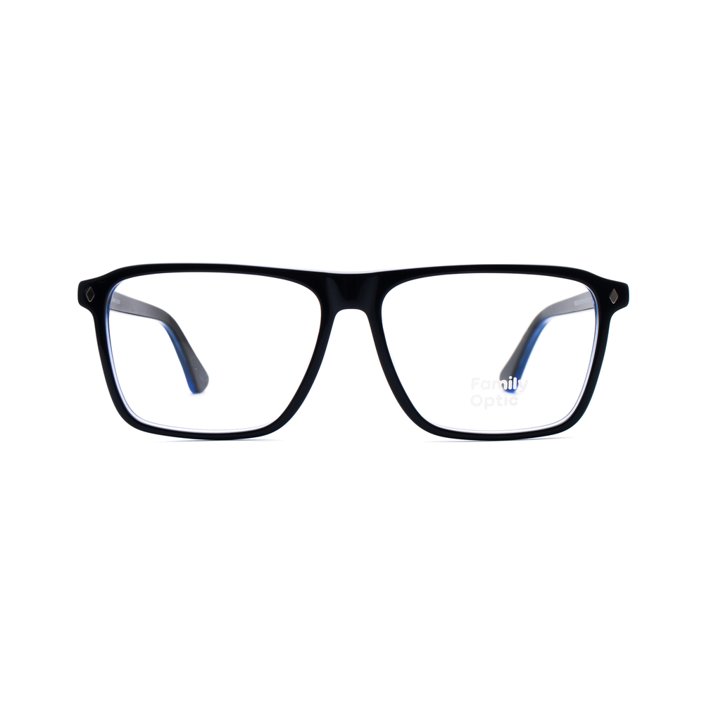 Оправа прямоугольная Family Optic WD2243 C1 черный/синий (Китай)