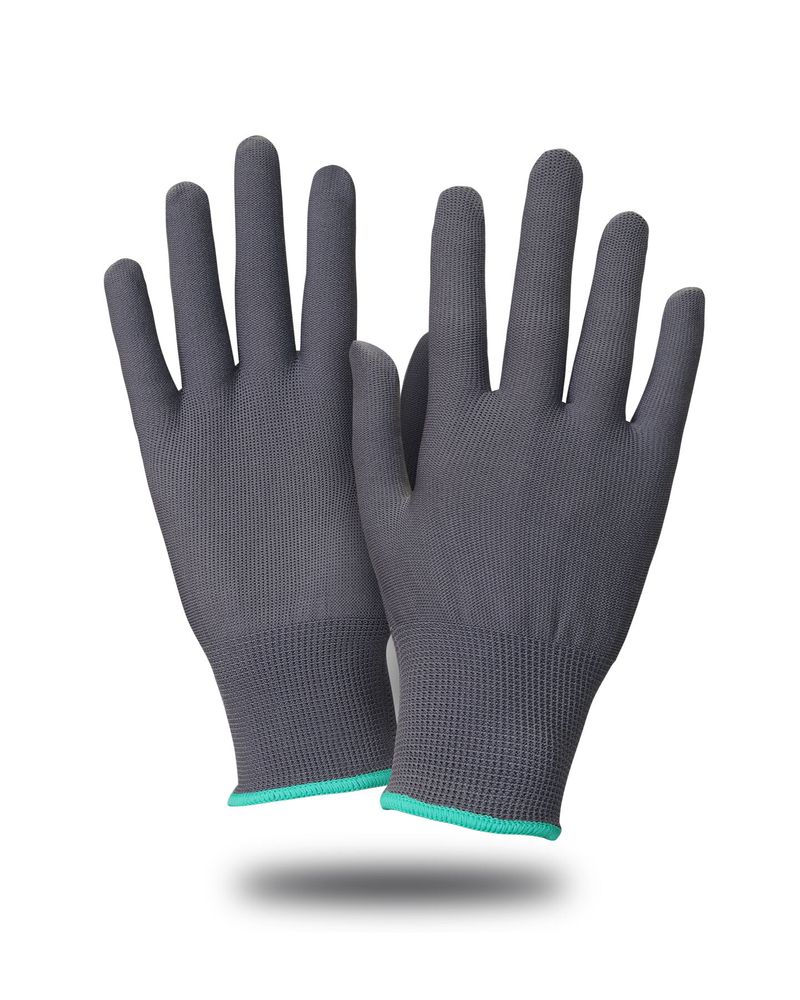 Перчатки "НейпС" (нейлон, без покрытия, цвет серый) р.7,8,9,10,кратно 12 пар (х12х300)